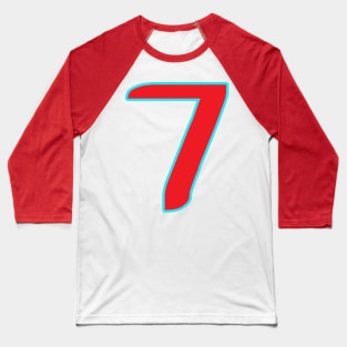 funny numbers Get your luck number 7 Baseball T-Shirt